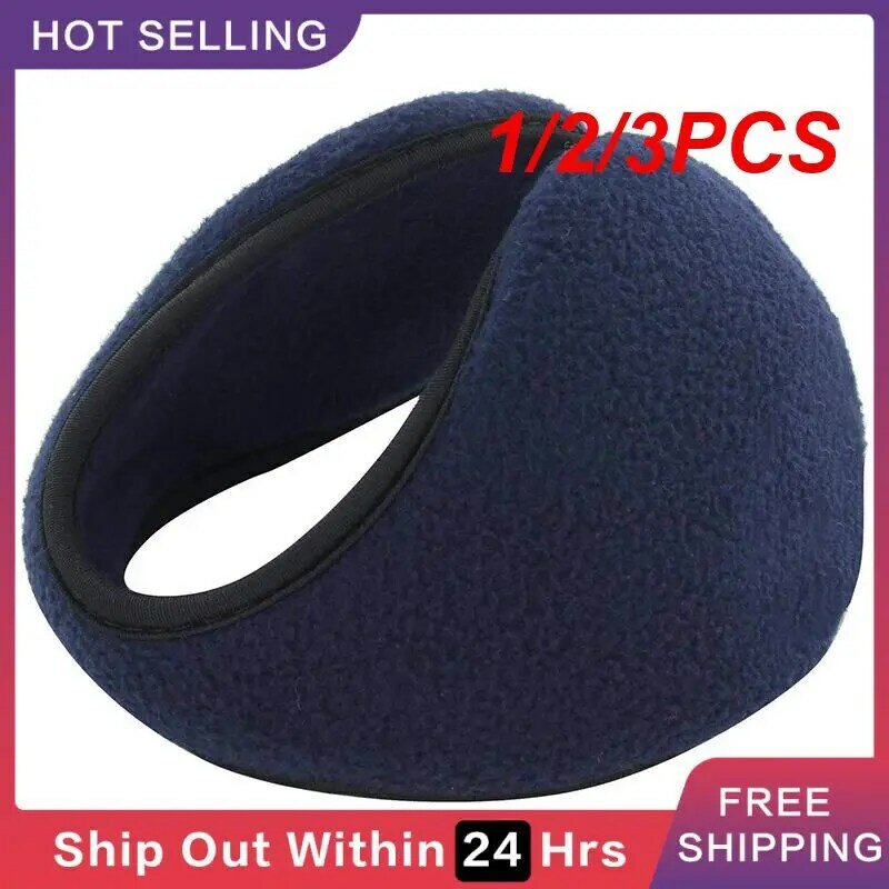 1/2/3PCS Winter Windproof Fluffy Warm Ear Muffs For Winter Fleece Cold Weather Gear Reliable Outdoor Thick