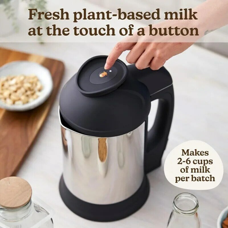 Máquina para hacer leche de nueces de vaca y almendra, fabricante a base de plantas para Leches caseras, avena, anacardo y más