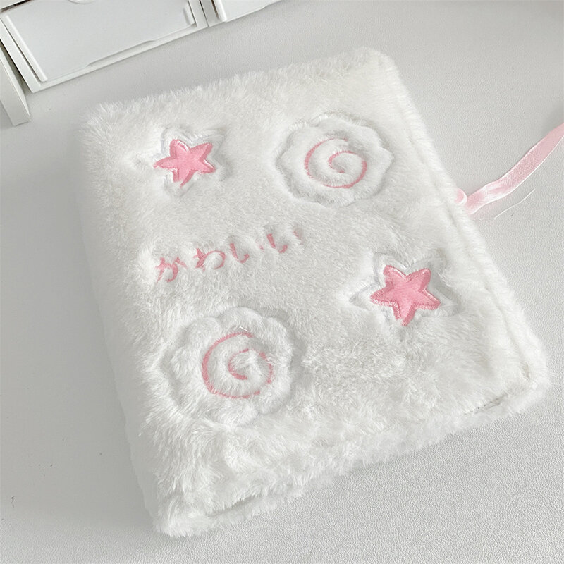 A5 Plush Starfish Board Sleeve Binder Card Book Aesthetic Photocard Collection Home Storage supplies