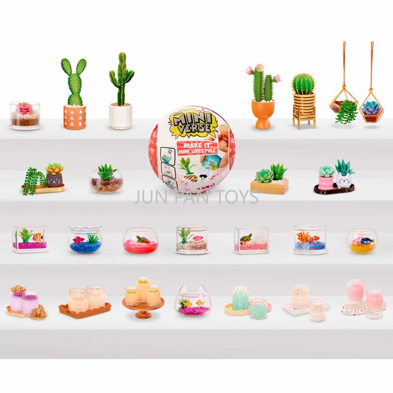 Sprawiają, że Mini Mini Miniverse Mini przedmioty kolekcjonerskie sprawiają, że Mini sukulenty żywności tajemnicze pudełko z niespodzianką DIY repliki żywicy do zabawy