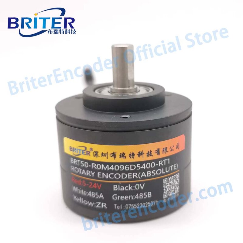 IP68กันน้ำ Rotary Encoder Magnetic Multi-เปลี่ยน Absolute CANbus RS485 ModbusRTU,การวัดมุม,Power Off Memory Briter