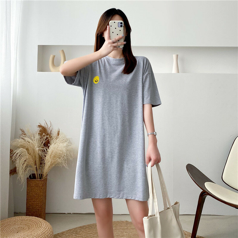 Maternity Dress Summer Nursing Dresses For Women Pregnant  Loose Casual Feeding Clothing Pregnancy Breastfeeding Home Clothes