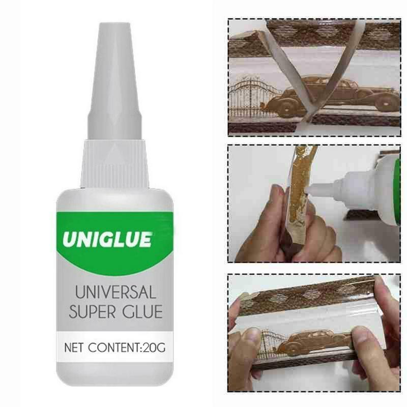 1PCS Welding High Strength Oily Glue 20ML Universal Super Adhesive Glue Strong Glue Plastic Wood Ceramics Metal Soldering Agent