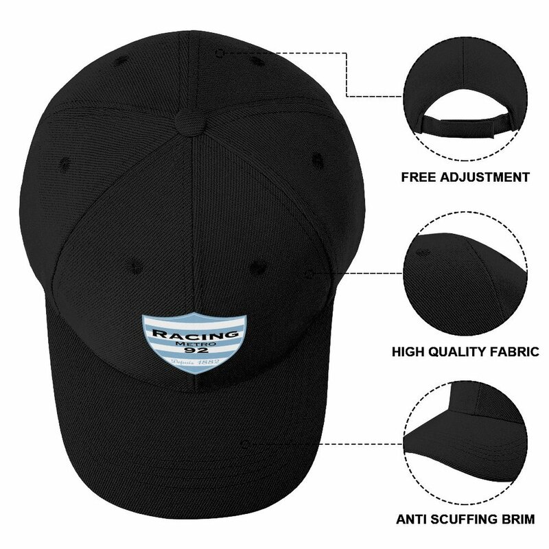 레이싱 메트로 92 로고 야구 모자, 패션 스냅 백 모자, 재미있는 모자, 남녀공용