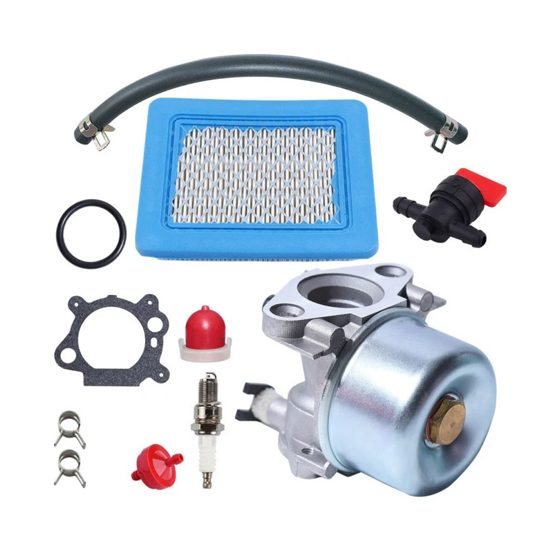 Carburetor Combo Kit Mechanical Carburetor with Accessories for Briggs & Stratton 799866 790845 799871 796707 794304