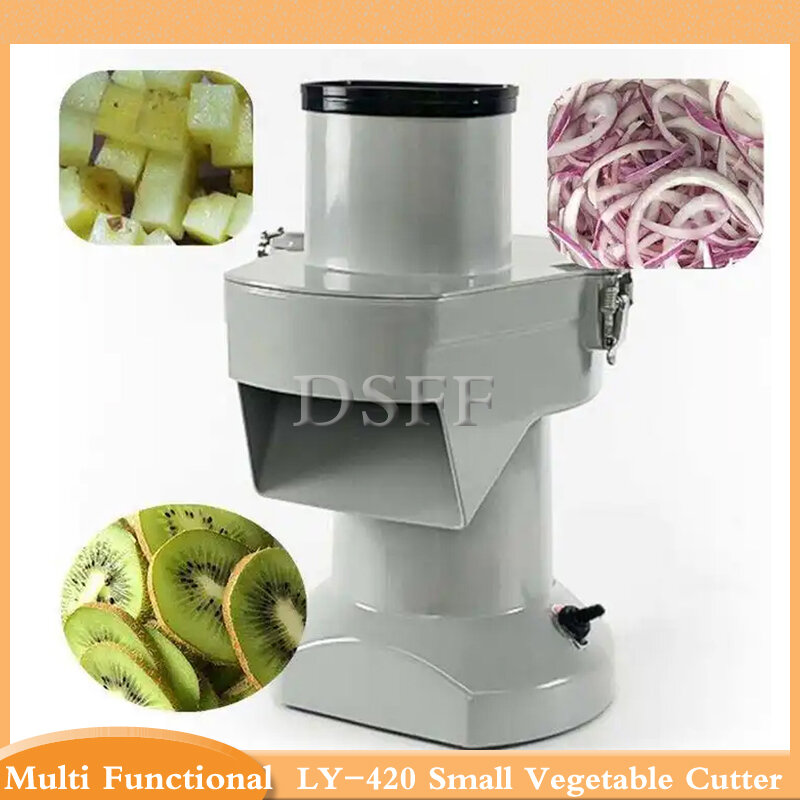 Kitchen Household Small Vegetable Cutter, Electric Cucumber Dicer, Tomato Slicer
