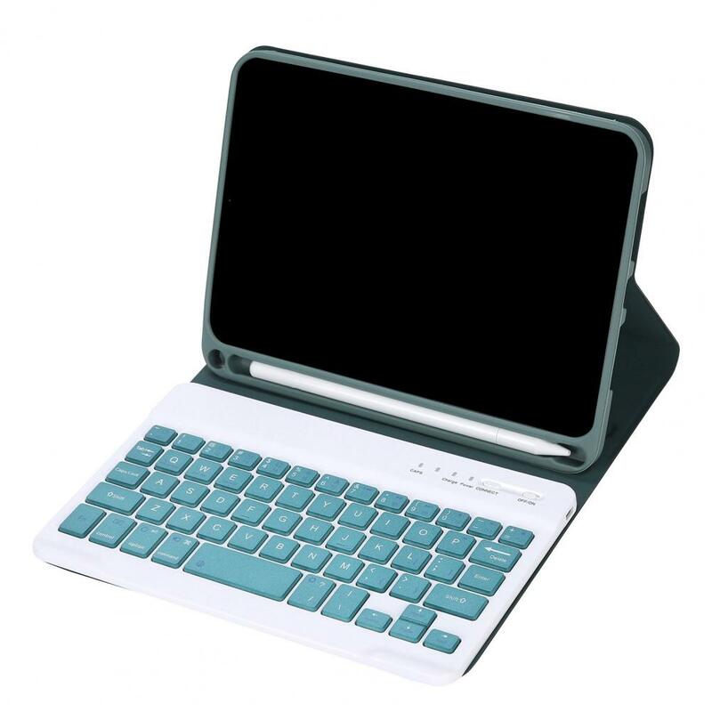 Чехол с клавиатурой для iPad Mini 6, чехол с клавиатурой, совместимый с Bluetooth, съемная сенсорная панель, защитный чехол, Аксессуары для планшетов