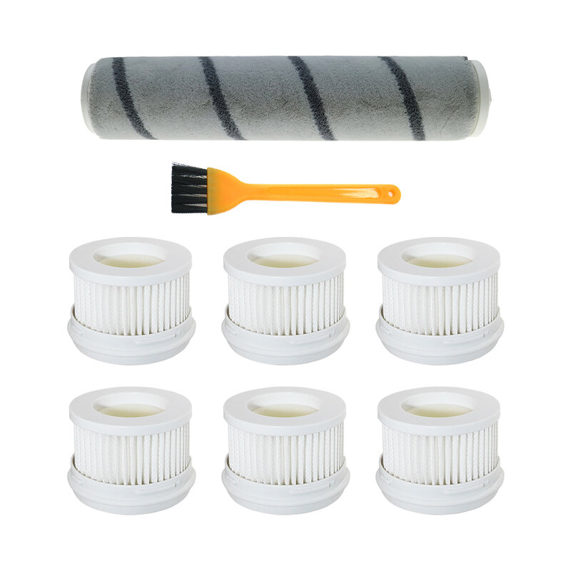 Main Brush Rolling Brush HEPA Filters for Xiaomi Mijia 1C Handheld Wireless Vacuum Cleaner Roller Brushes Cleaning Comb