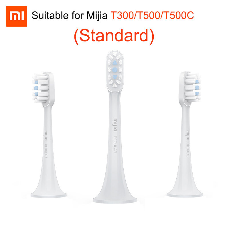 Original XIAOMI MIJIA Sonic หัวแปรงสีฟันไฟฟ้า T100 T200 T301 T300 T500 T500C T700เปลี่ยนหัวแปรงสีฟัน