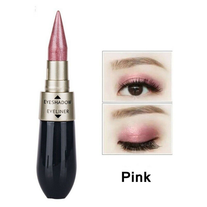 In 1 Black Liquid Eyeshadow Pen Eyeliner Lasting Shimmer Shine Eye Shadow Sticker Waterproof Glitter Eyeshadow Cosmetics TSLM2