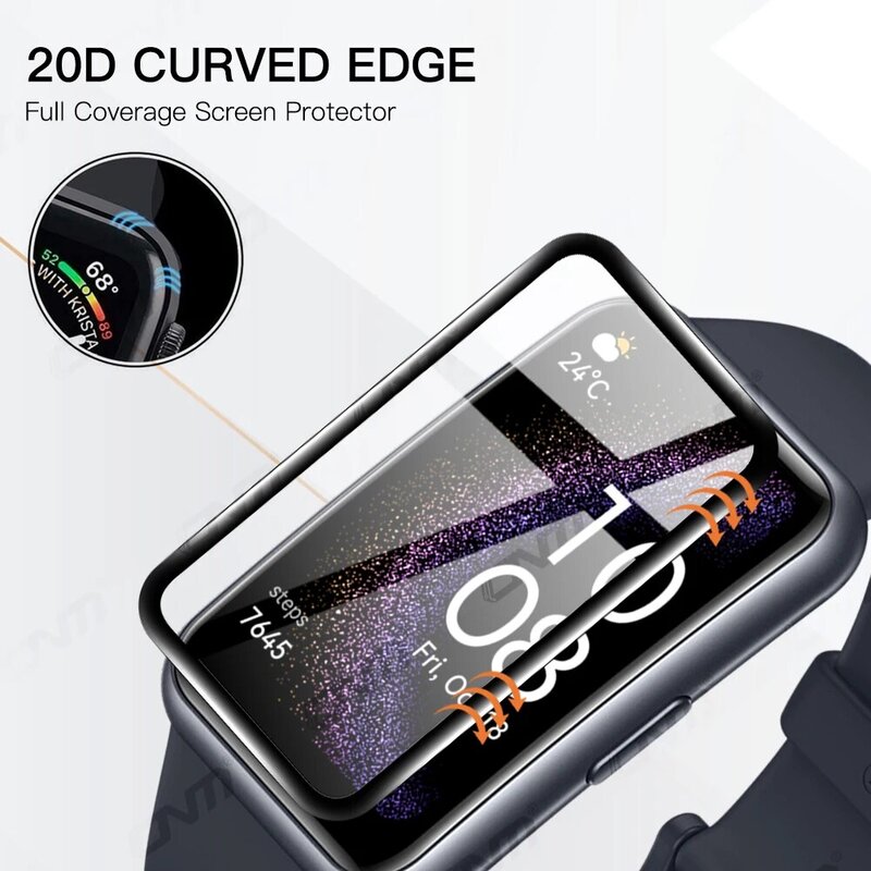 Pelindung layar 20D untuk jam tangan Huawei cocok untuk Film antigores edisi spesial untuk Film ultra-hd edisi spesial (bukan kaca)