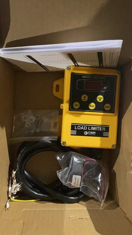 CBR CWL-010  Electronic Digital Current Load Limiter Protector Safeguard Weight Watcher for AC motor hoist and crane