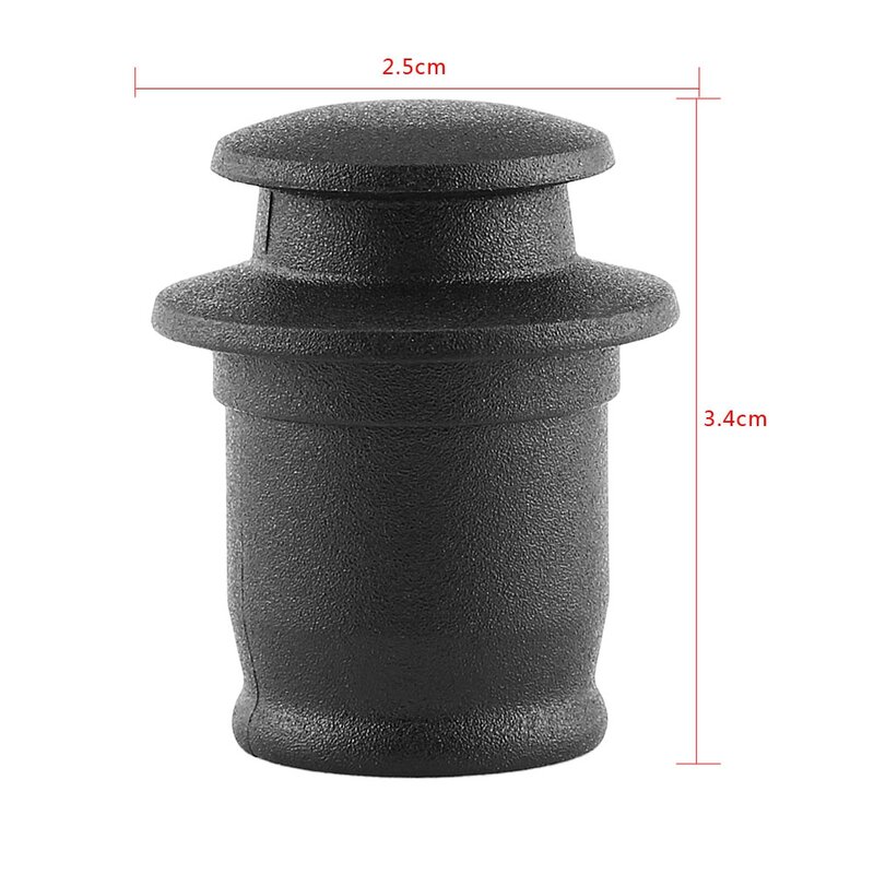 Universal Dustproof Cover For Car Cigarette Lighter Socket ABS Dust Cap Auto Accessory