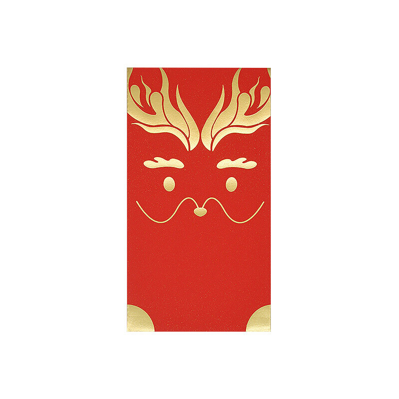かわいい漫画ドラゴンパターンの赤い封筒、中国の新年、春のフェスティバルの装飾、ラッキーなお金のポケット、パーティーギフト
