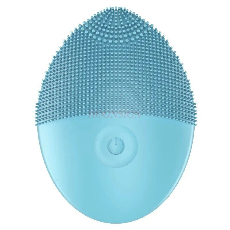 Pore cleaning soft bristle brush electric beauty introduction silicone facial cleanser for washing face