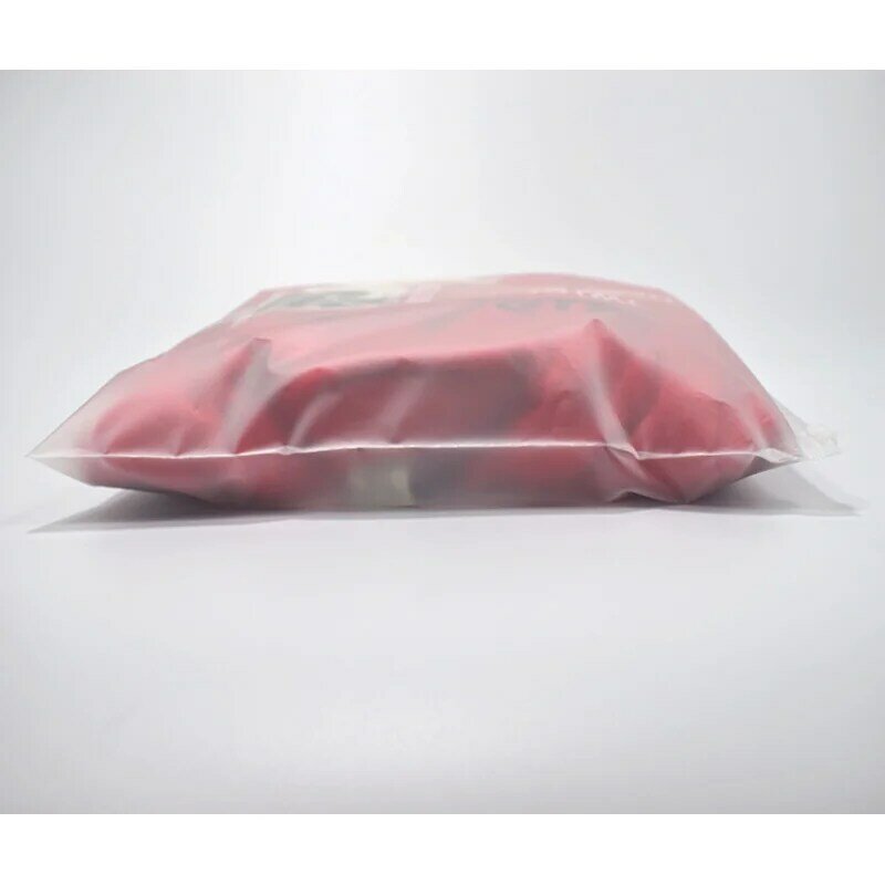 Producto personalizado, bolsa de plástico esmerilado con cremallera, logotipo impreso de fábrica, para ropa