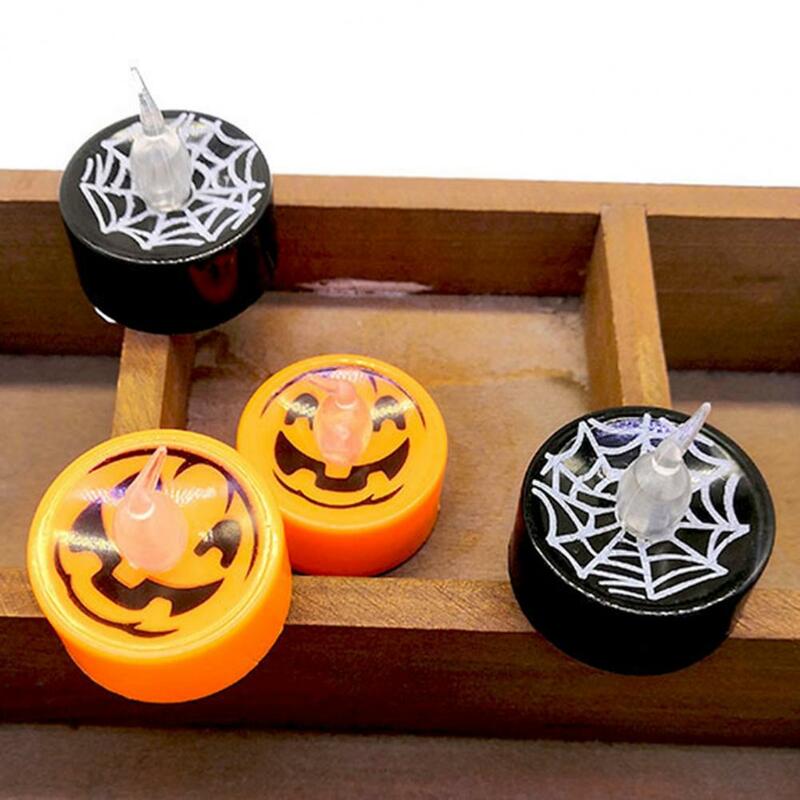 Flameless LED Electronic Candle Battery Powered LED Lighting Flickering Flame Tea Light for Halloween Christmas Home Decor