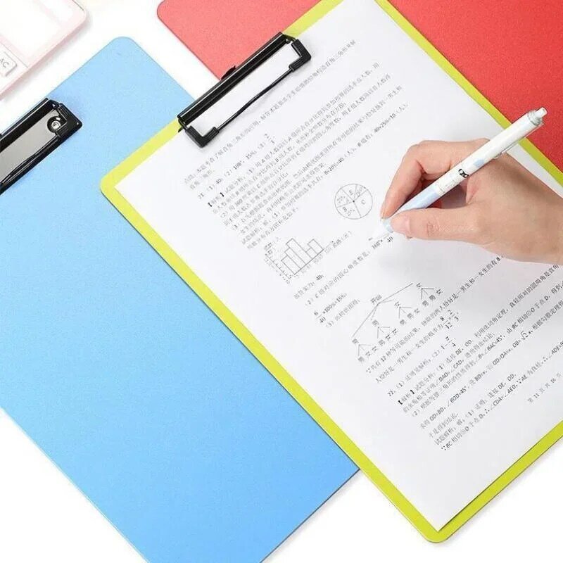 A4 File Document Organizer Clipboard Folder Writing Pad Holder Conference Accessories Office School Supplies Board Notebook