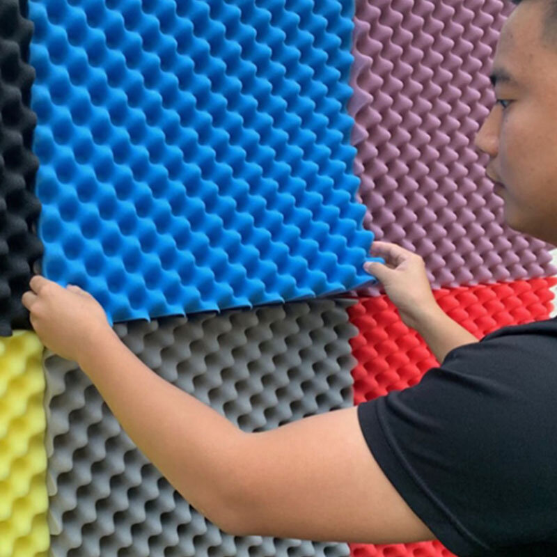 1PC Multicolor Foams Soundproofing Foam Acoustic Wall Panel Sound Insulation Foam Studio Wall Tiles Multipurpose Home Supplies