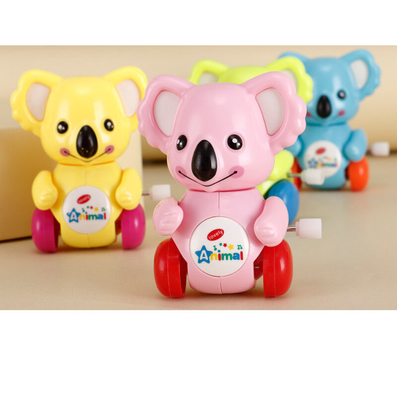 1 шт. заводные игрушки в виде животных с наполнением, Заводной прыжки для прогулок детские развивающие игрушки для детей детские подарки, произвольный цвет