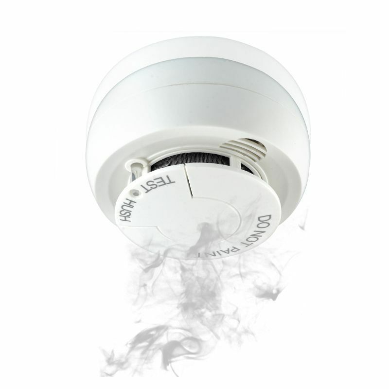 Tuya-Detector de humo inteligente con WIFI, sistema de alarma de incendios con Sensor de Gas y humo, Notificación por aplicación, para seguridad del hogar