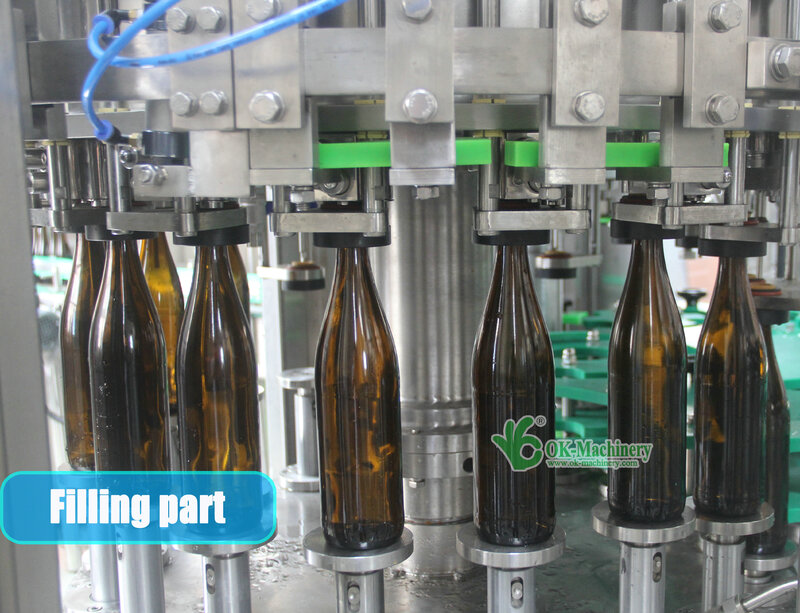 Biervulmachine Bierbrouwapparatuur/Bierbrouwerijmachine/Bierfabriek