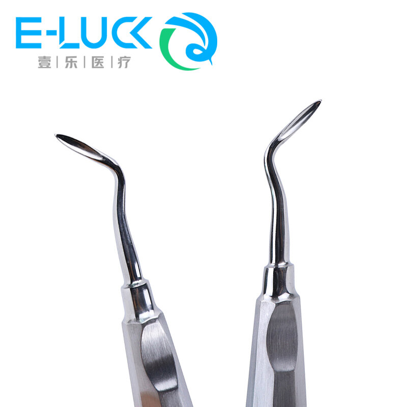 8 teile/satz Zahn aufzug Edelstahl Dental Luxating Lift Aufzug gebogene Wurzel Zahn Extraktion werkzeuge zahn ärztliche Instrumente