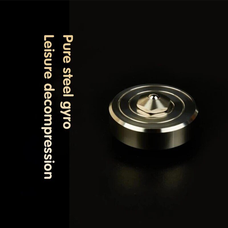 Double-Sided Water Ripples Fidget Spinner EDC Adult Metal Fidget Toys ADHD Hand Spinner Office Desktop Toy Anxiety Stress Relief