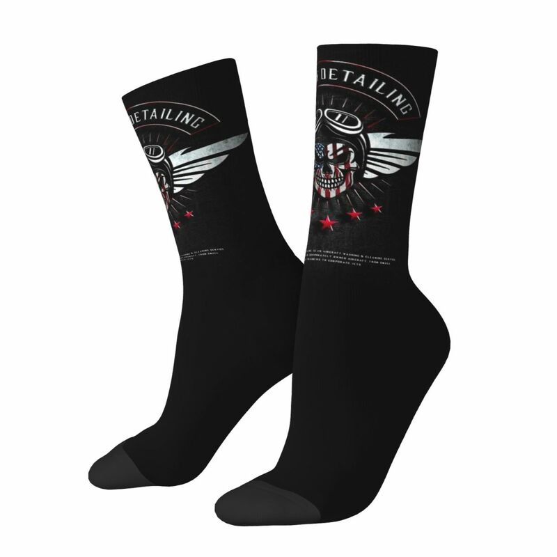 Unisex 3D Printing Cozy Socks,Windproof, Nascido para Voar, Voo, Piloto, Interessante, Four Seasons