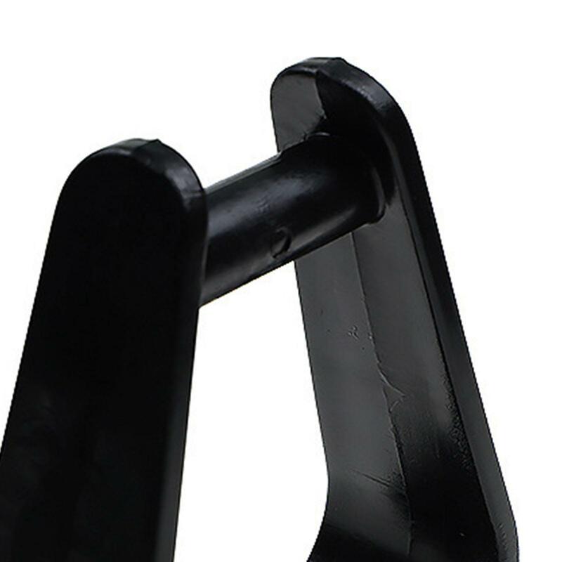 Kids Stirrups Black 2Pieces for Saddle Equestrian Sports Tool Accessories