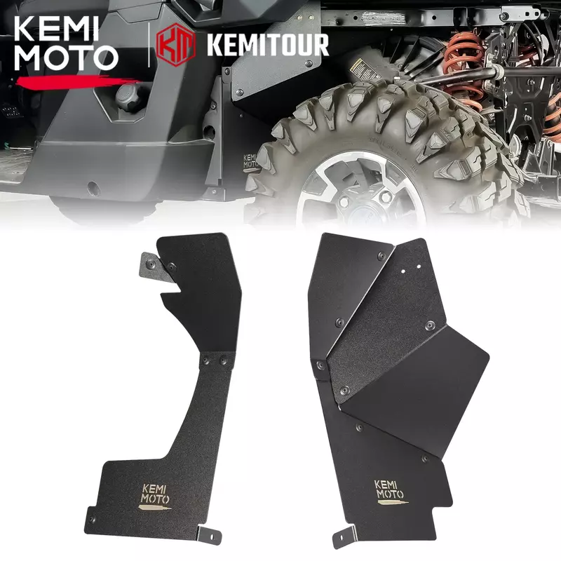 Kemimoto linke und rechte Seite Schlamms chutz platte kompatibel mit Polaris Ranger XP 2017/Crew 2014-2018 2023 utv Zubehör
