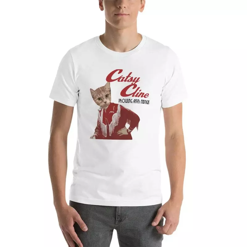 Catsy Cline T-Shirt customs design your own blacks plain black t shirts men
