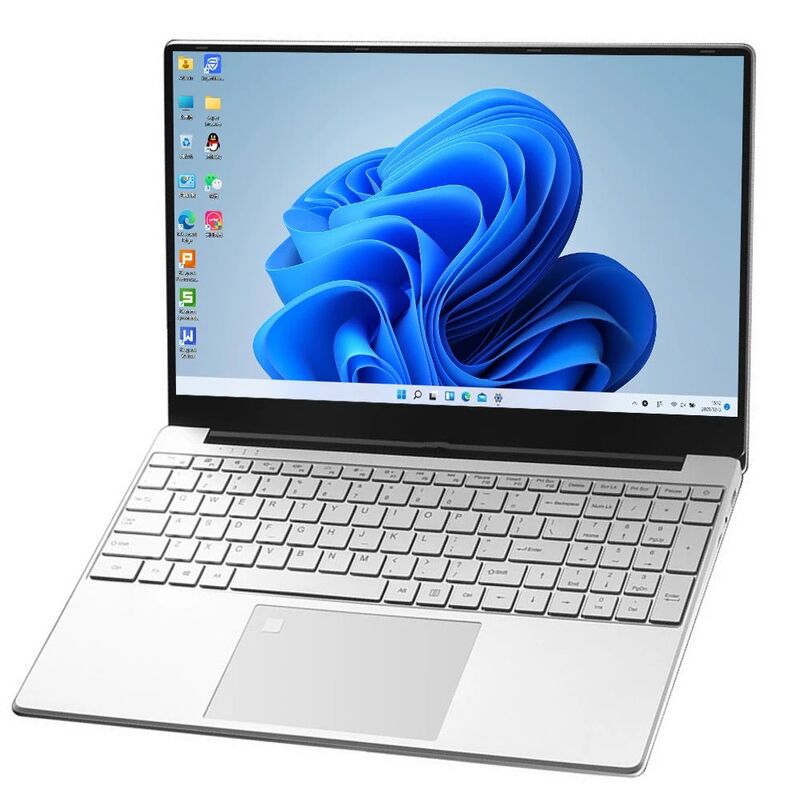 Laptop 2023 15.6 inci layar IPS 16GB RAM Intel Celeron N5095 bisnis Netbook Windows 10 11 Pro Gaming Notebook Pc portabel