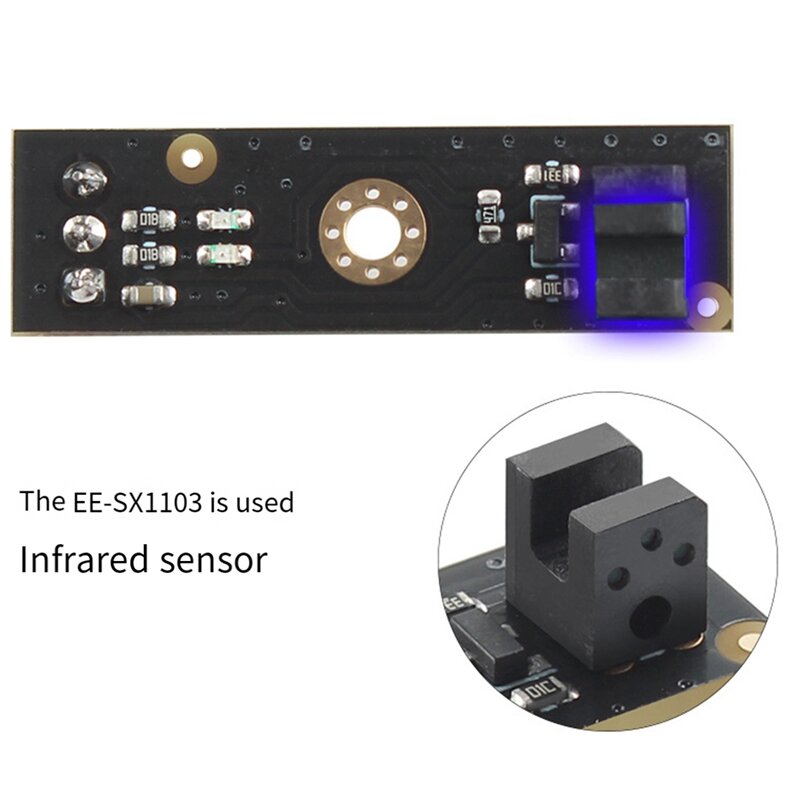 Sensor IR Rev0.5 placa Pcb con Monitor de filamento de cableado de 1M, módulo de interruptor Endstop adecuado ERCF Binky para Voron 2,4, fácil de instalar