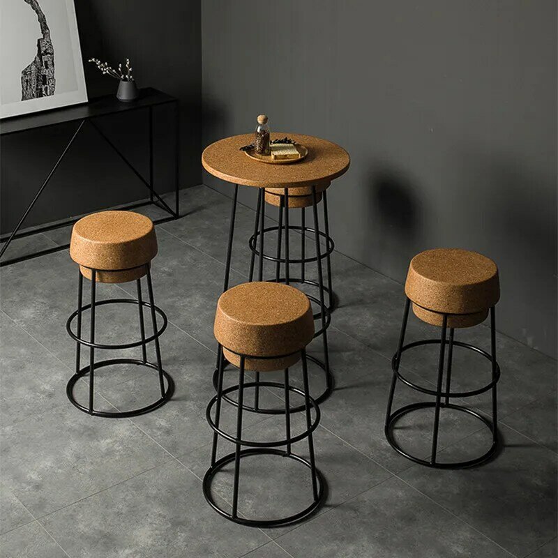 Sgabello da Bar nordico sgabelli semplici da Bar mobili da tavolo da Bar per la casa sedia da cucina sgabello alto negozio di abbigliamento sgabello fotografico sedia moderna