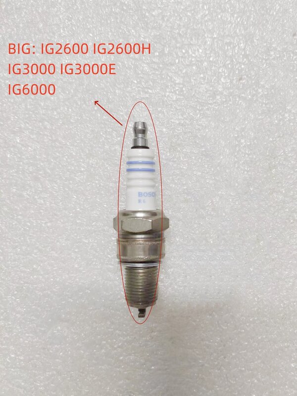 Свеча зажигания IG1000 IG2000 подходит для фонаря инвертора IG770 IG1000 IG2000 IG2600 IG3000 IG6000