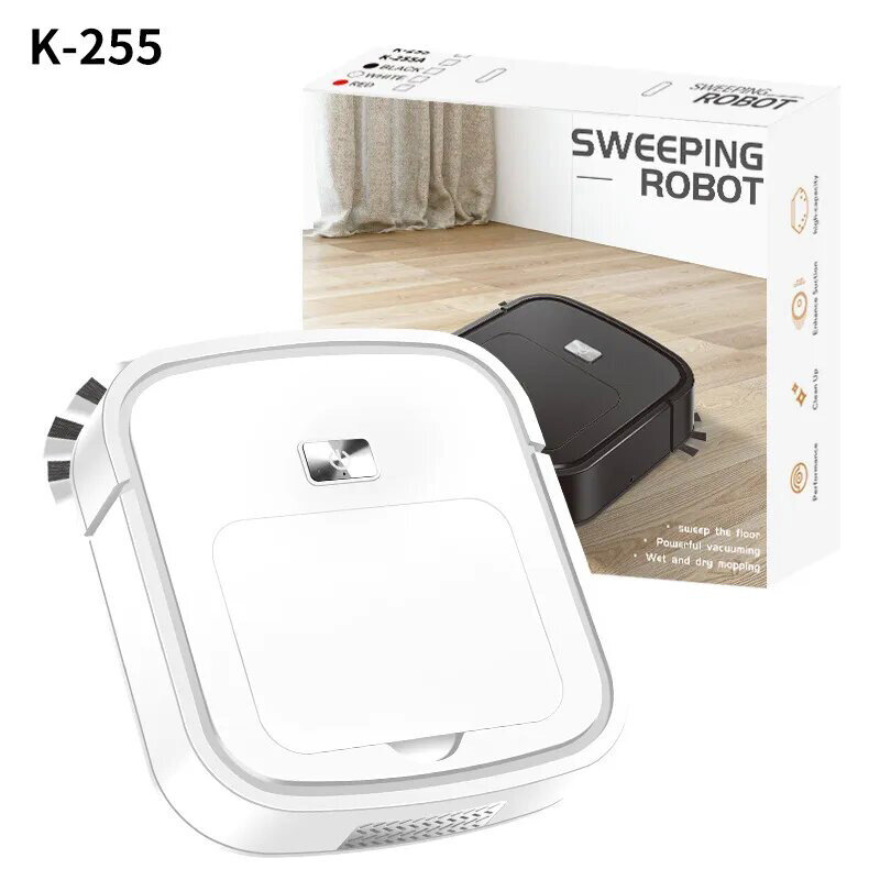 Hot Selling Household Automatic Sweeping Robot Mopping Robot Intelligent Sweeping Wireless Vacuum Cleaner