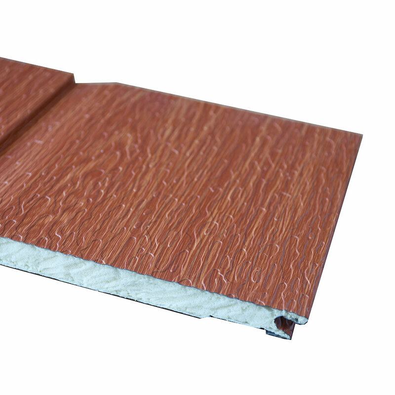 50 Sqaure Meters 16mm*380mm*3800mm Polyurethane Sandwich Panel Metal Siding Exterior Interior Wall Cladding