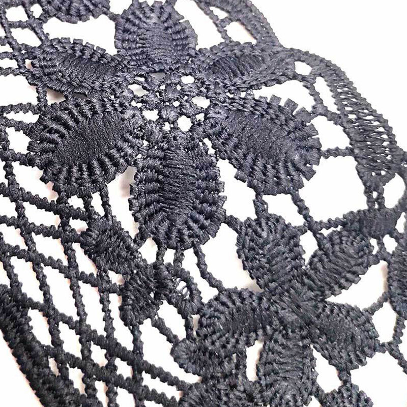 Lace Fake Collar Decoration Embroidery Applique Neckline Collar Women Vintage Detachable Lace Collar Clothing Sewing Accessories
