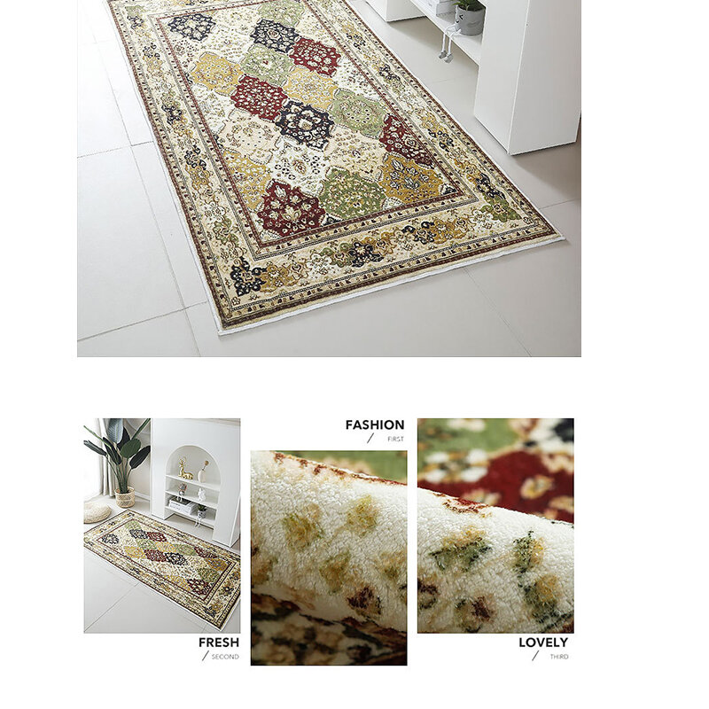 Marokański krata dywan do składania 80x120cm antypoślizgowa, zmywalna mata drzwi wewnętrzne z akcentem rzucana dywan do sypialni kuchenne wejście do łazienki