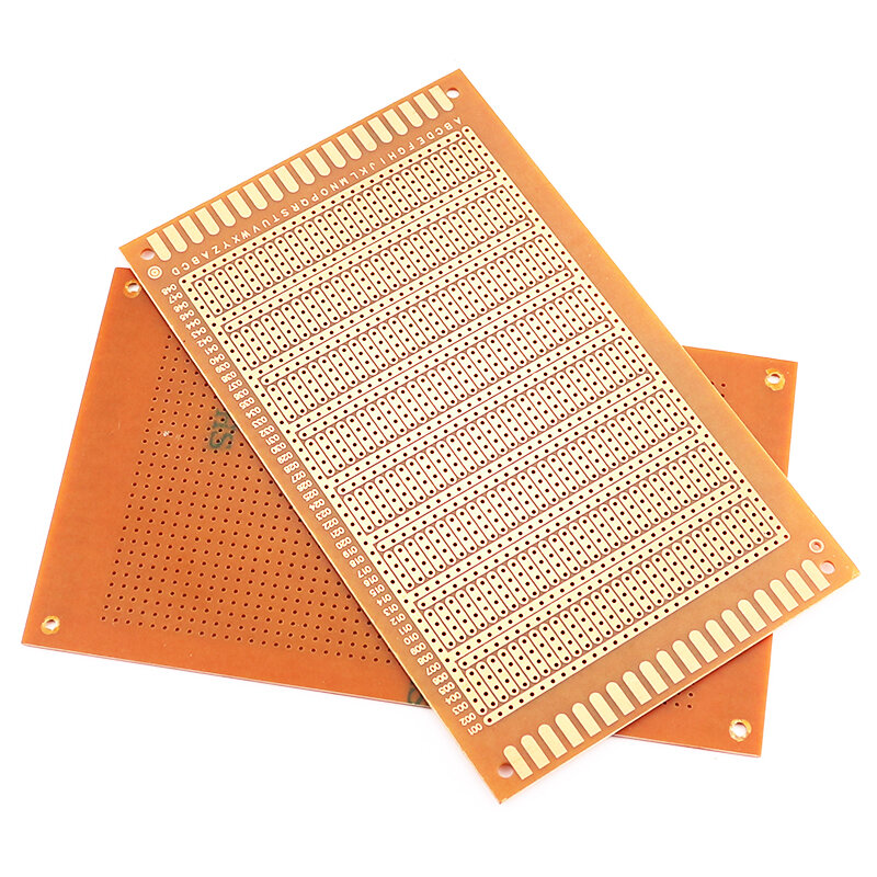 ユニバーサルマトリックス実験室回路ボード、メッキ紙、PCB、4穴、DIY、9x15、9x15cm、90x150mm、5個
