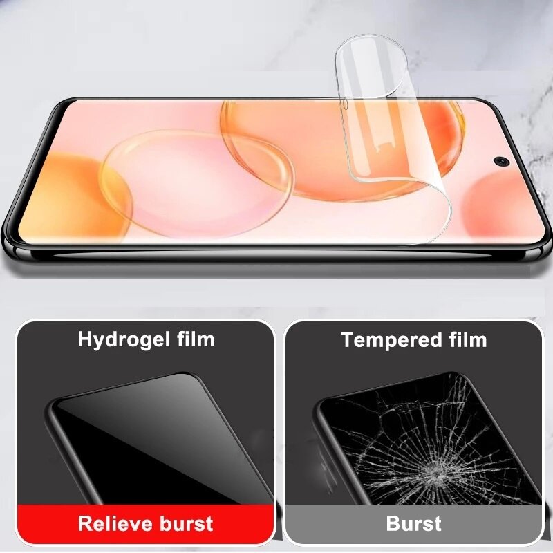 3Pcs Full Cover Hydrogel Film For Honor 90 70 50 10 Lite 80 GT 60 SE 90 Pro Plus 20 8X 9X Screen Protectors Not Glass