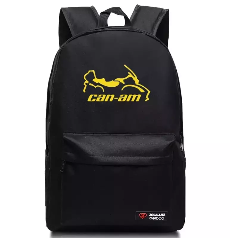 Mochila multifuncional con logotipo Can-am para hombre, mochila de viaje para ocio, ordenador, Notebook, motocicleta, coche, novedad de 2023