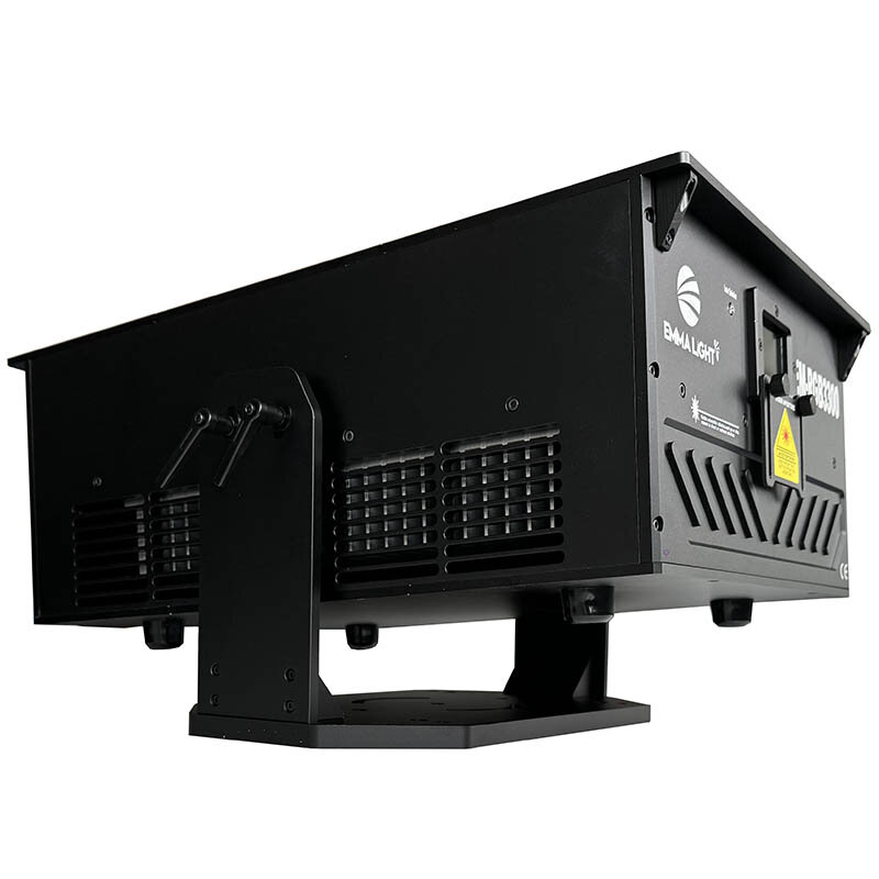 เครื่องสแกนเลเซอร์ RGB 30000MW แสงเวทีโปรเจคเตอร์ดิสโก้บาร์ปาร์ตี้ไฟเอฟเฟ็กต์3D สีเต็มรูปแบบของ Emma