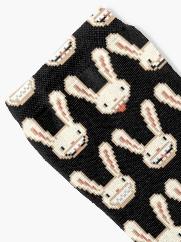 Chaussettes courtes transparentes à motif Lagomorph pour hommes et femmes, vêtements, gadgets, masques qualifiée aux, Sam & Max