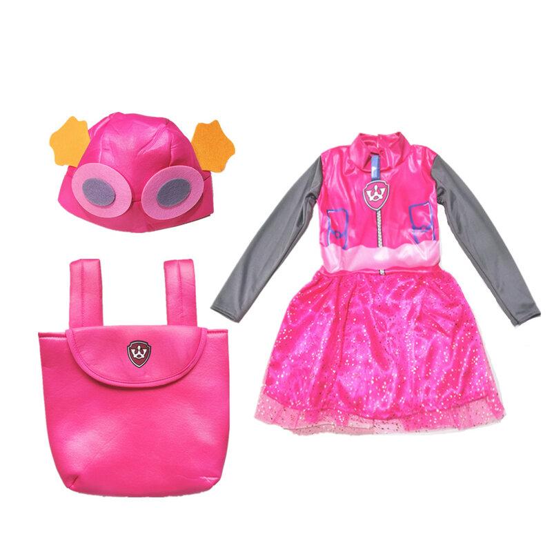 Boy Girl Rocky Rubble Skye Marshall Zuma Chase Cosplay Costume Halloween Purim Child Kid Birthday Party Gift Fancy Dress