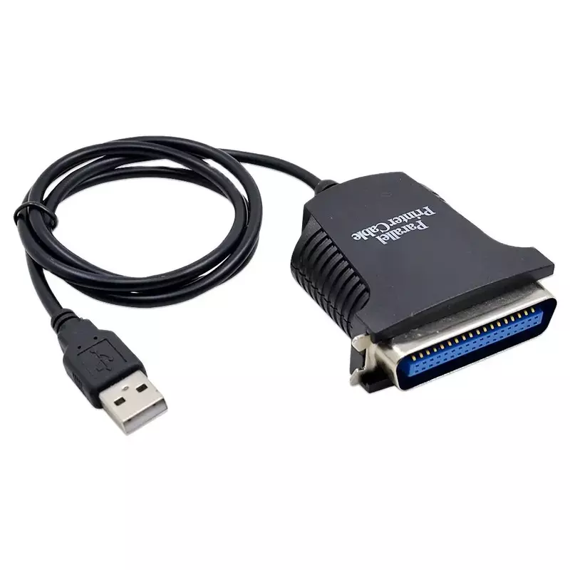 USB 2.0 Type A To Centronics Parallel 36Pin Port Adapter IEEE 1284 CB-CN36 Printer Cable for Computer Laptop PC Lead Print