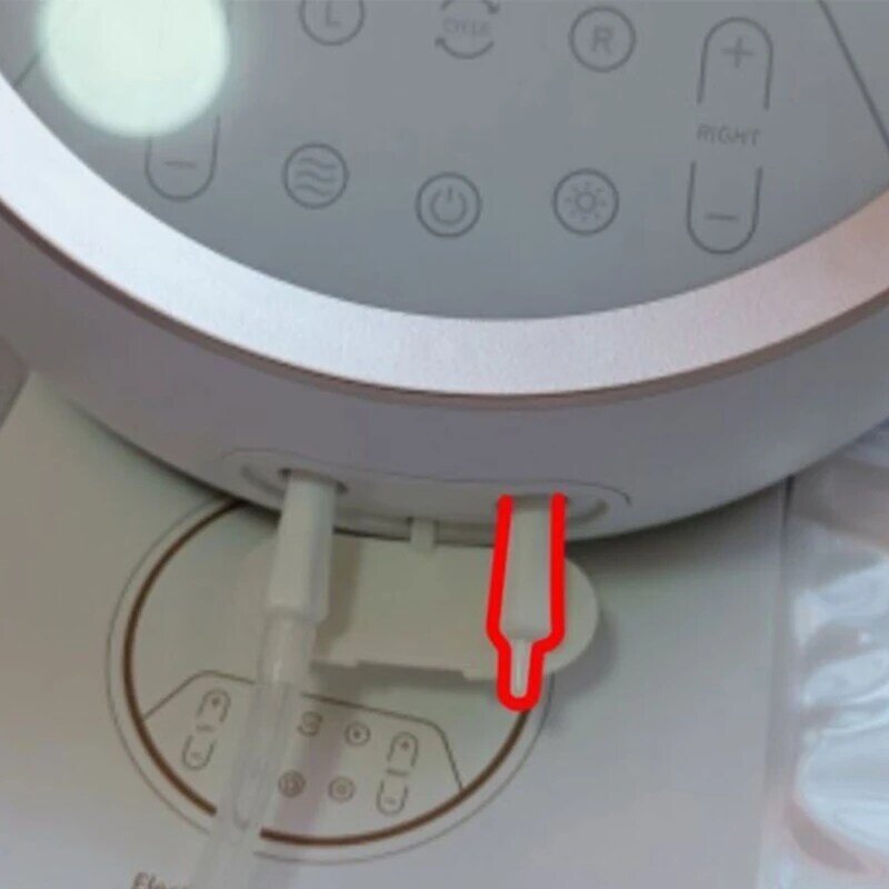 Repalcimento do conector do equipamento enfermagem Y1UB para adaptador uso fácil da bomba tira leite