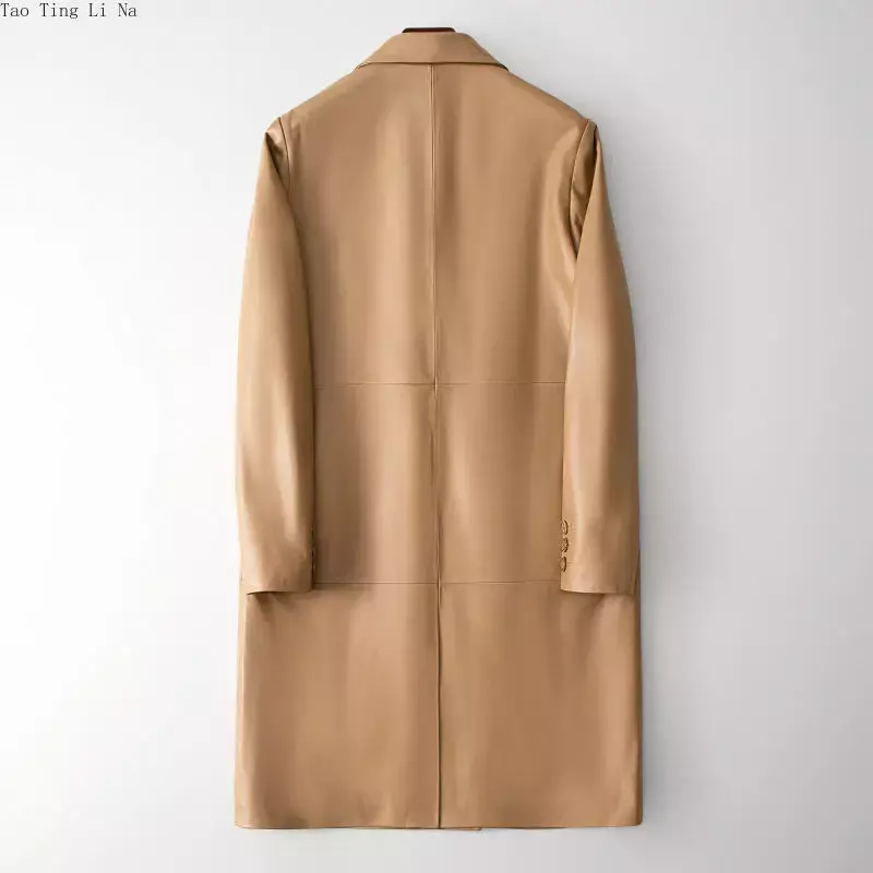 2023 Women New Real Sheepskin Coat Casual Genuine Leather Windbreaker H23