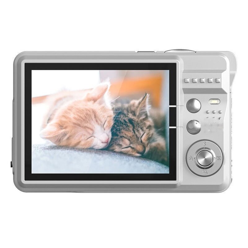 Fotocamera per studenti con schermo LCD da 2.7 pollici fotocamera giocattolo con Zoom 8x interfaccia Usb2.0 intrattenimento sportivo archiviazione massima 32G
